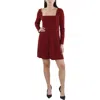 Bcbgeneration Womens Shimmer Polyester Mini Dress In Pink
