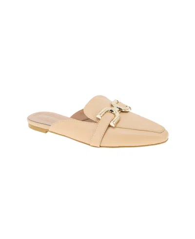 Bcbgeneration Women's Tara Faux Leather Mules In Hazelnut