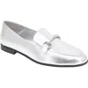 Bcbgeneration Zeldi Bit Loafer In Dark Silver