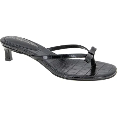 Bcbgeneration Zia Slide Sandal In Black
