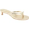 Bcbgeneration Zia Slide Sandal In Gold