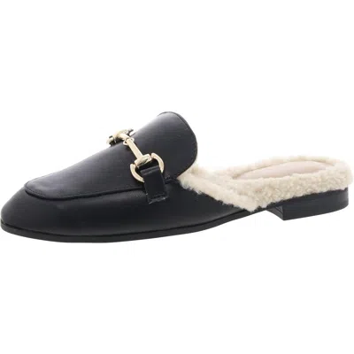 Bcbgeneration Zorie Womens Glitter Embellished Mules In Black