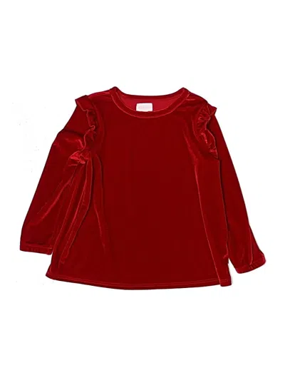 Pre-owned Bcbgirls Kids' 3/4 Sleeve Blouse In Red