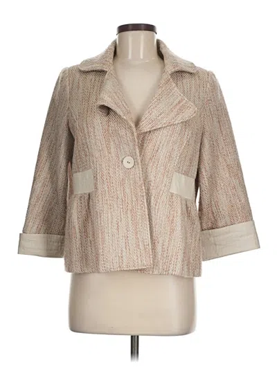 Pre-owned Bcbgirls Blazer Jacket In Tan