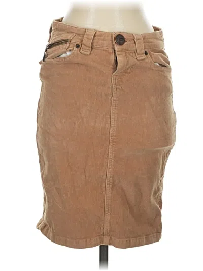 Pre-owned Bcbgirls Casual Skirt In Tan