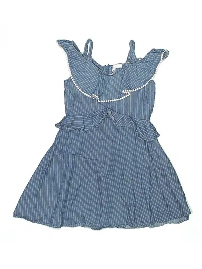 Pre-owned Bcbgirls Kids' Dress In Blue