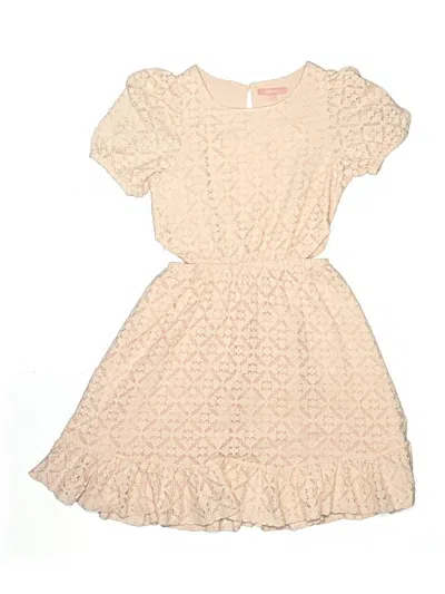 Pre-owned Bcbgirls Kids' Dress In Ivory