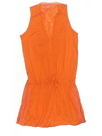 Pre-owned Bcbgirls Kids' Dress In Orange