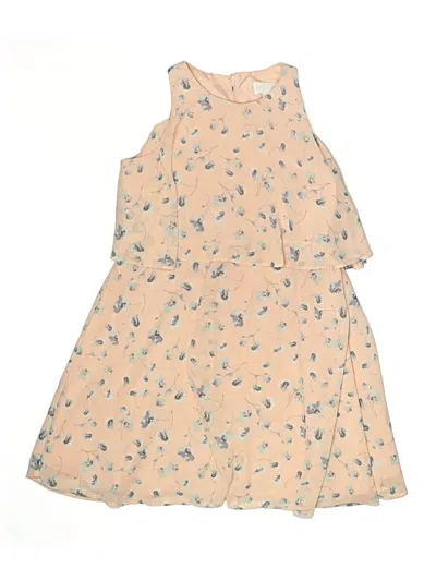 Pre-owned Bcbgirls Kids' Dress In Tan