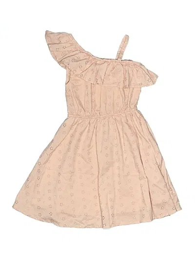 Pre-owned Bcbgirls Kids' Dress In Tan