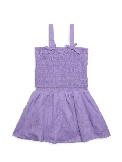 Bcbgirls Babies' Girl's 2-piece Smocked Top & Skirt Set In Dahlia