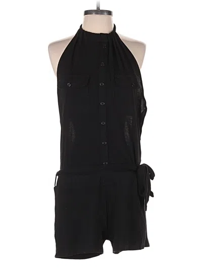 Pre-owned Bcbgirls Romper In Black