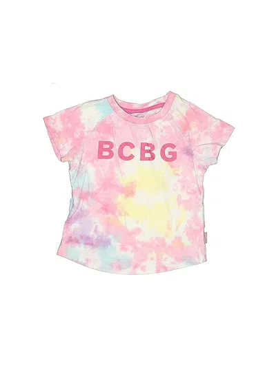 Pre-owned Bcbgirls Kids' Short Sleeve T-shirt In Pink