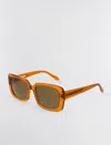 BCBGMAXAZRIA 1982 RECTANGLE SUNGLASSES