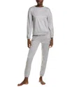 Bcbgmaxazria 2pc Pajama Set In Grey