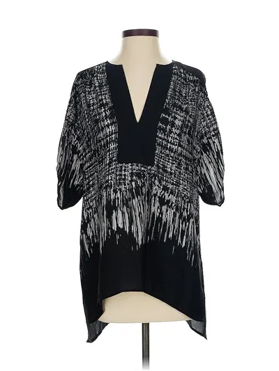 Bcbgmaxazria 3/4 Sleeve Blouse In Black