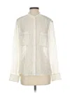 Bcbgmaxazria 3/4 Sleeve Blouse In White