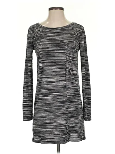Pre-owned Bcbgmaxazria 3/4 Sleeve T-shirt In Gray