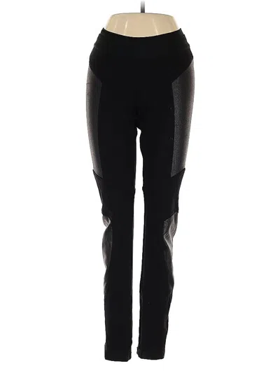 Pre-owned Bcbgmaxazria Active Pants In Black