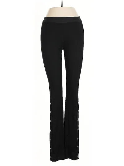 Pre-owned Bcbgmaxazria Active Pants In Black