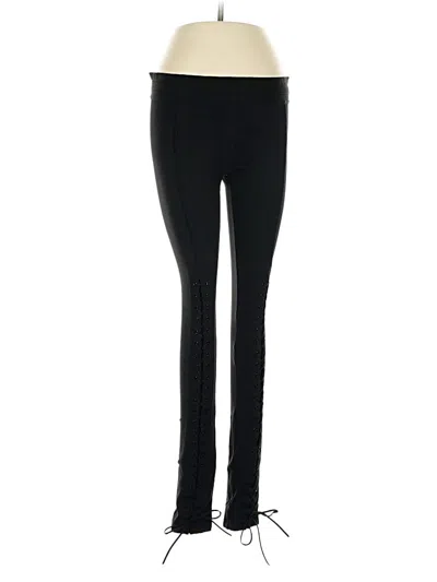 Pre-owned Bcbgmaxazria Active Pants In Black