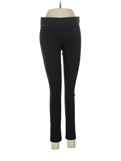 Pre-owned Bcbgmaxazria Active Pants In Black