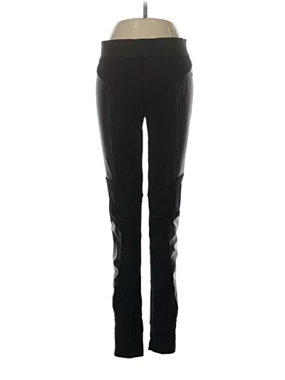 Pre-owned Bcbgmaxazria Active Pants In Black