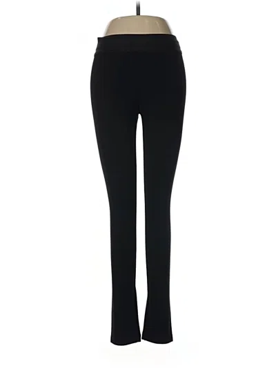 Pre-owned Bcbgmaxazria Active Pants In Black