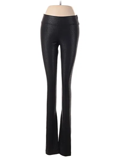 Pre-owned Bcbgmaxazria Active Pants In Black