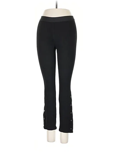 Pre-owned Bcbgmaxazria Active Pants In Black