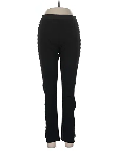 Pre-owned Bcbgmaxazria Active Pants In Black
