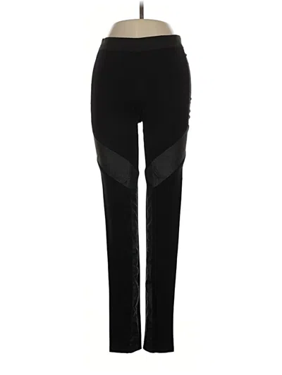 Pre-owned Bcbgmaxazria Active Pants In Black