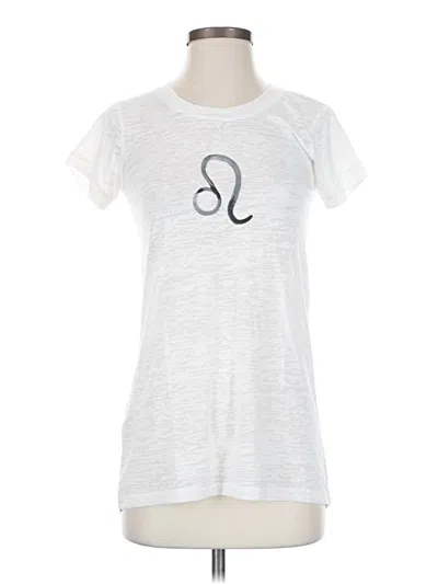 Pre-owned Bcbgmaxazria Active T-shirt In Silver