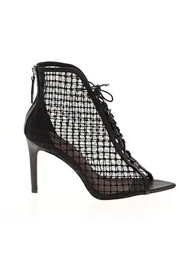 Pre-owned Bcbgmaxazria Ankle Boots In Black