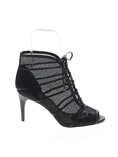 Pre-owned Bcbgmaxazria Ankle Boots In Black
