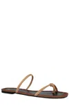 Bcbgmaxazria Bali Flat Sandal In Brown