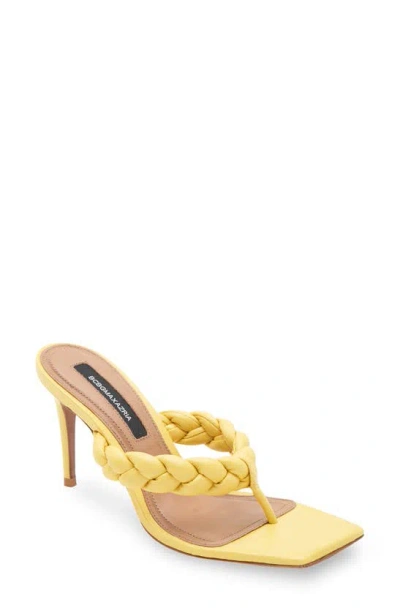 Bcbgmaxazria Bella Leather Sandal In Tuscany Yellow