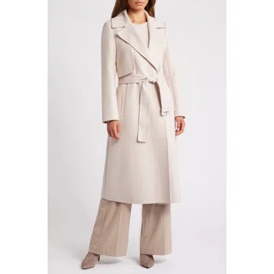 Bcbgmaxazria Belted Trench Coat In Gray