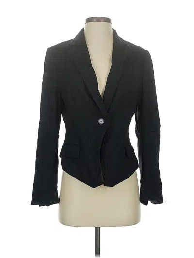 Pre-owned Bcbgmaxazria Blazer Jacket In Black