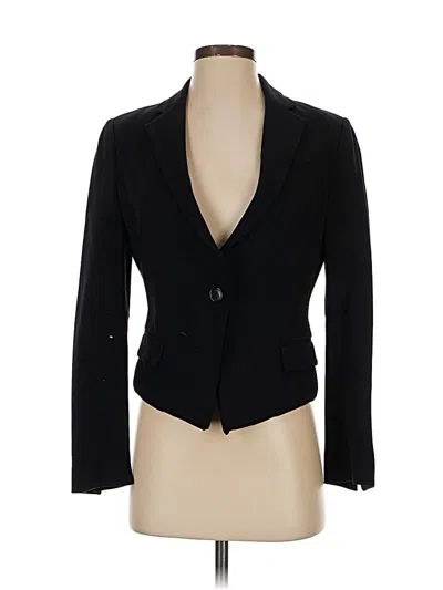 Pre-owned Bcbgmaxazria Blazer Jacket In Black
