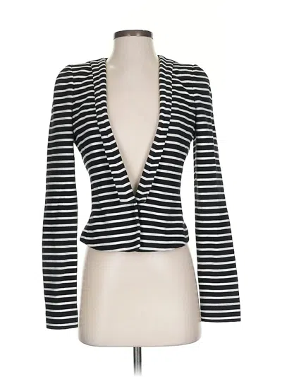 Pre-owned Bcbgmaxazria Blazer Jacket In Black