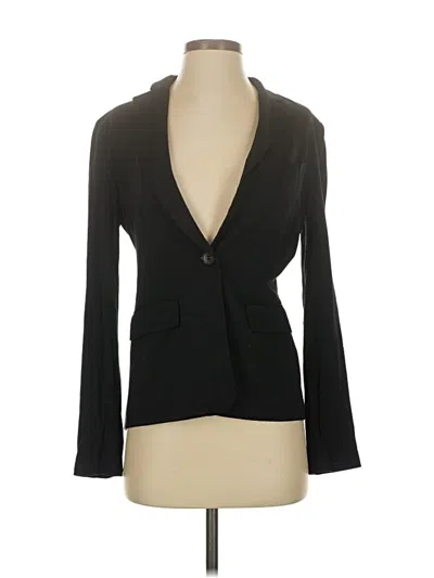 Pre-owned Bcbgmaxazria Blazer Jacket In Black
