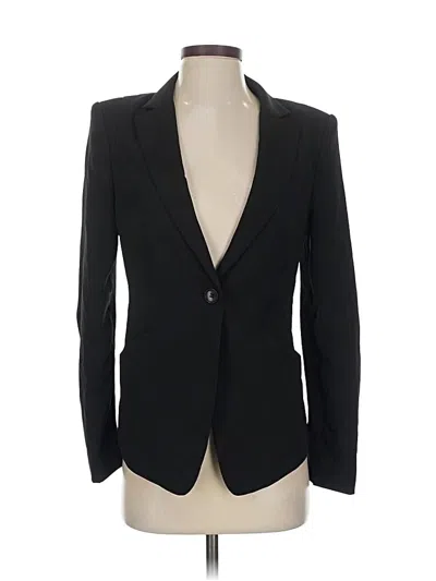 Pre-owned Bcbgmaxazria Blazer Jacket In Black