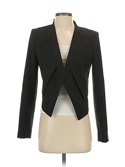 Pre-owned Bcbgmaxazria Blazer Jacket In Black