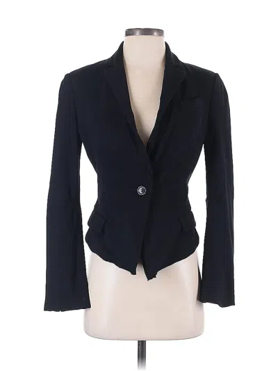 Pre-owned Bcbgmaxazria Blazer Jacket In Black