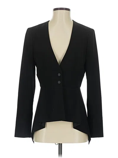 Pre-owned Bcbgmaxazria Blazer Jacket In Black