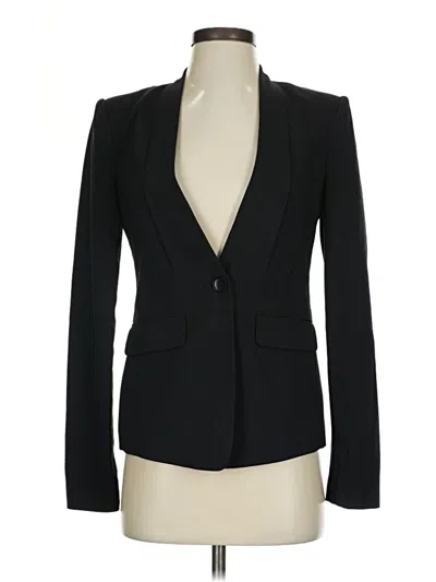 Pre-owned Bcbgmaxazria Blazer Jacket In Black