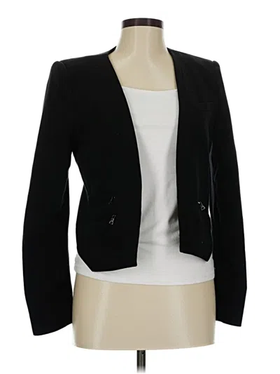 Pre-owned Bcbgmaxazria Blazer Jacket In Black