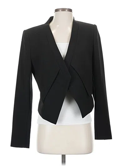 Pre-owned Bcbgmaxazria Blazer Jacket In Black