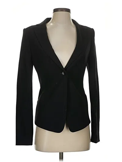 Pre-owned Bcbgmaxazria Blazer Jacket In Black